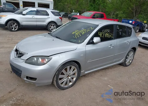 2008 Mazda Mazda3 S Sport из США, поврежденный, VIN JM1BK344081133932